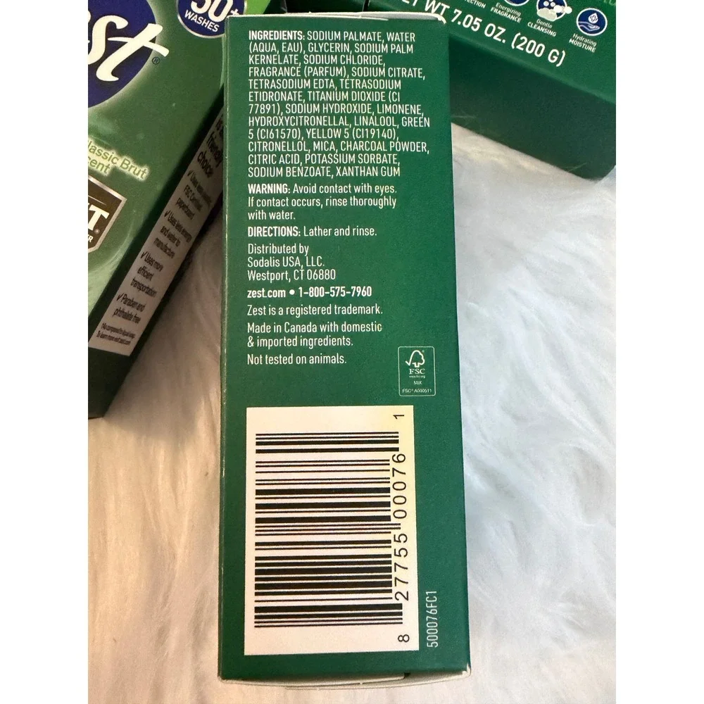 Zest brut deodorizer